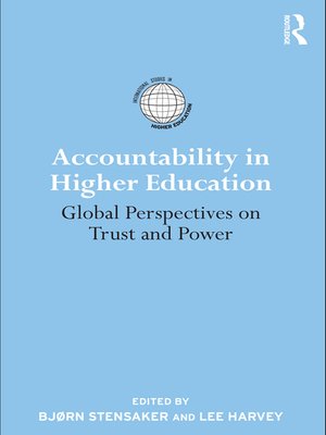 cover image of Accountability in Higher Education